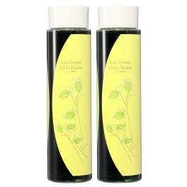 サンナチュラルズ 柔らか潤いツヤ肌へ導く サングリーン オイルインウォーター ２本セット