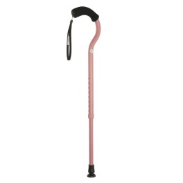 いつまでも楽しく歩いて 健康に！ かわいらしく素敵なカラー 使いやすい機能も満載のステッキ “フラミンゴＮ”＜伸縮＞