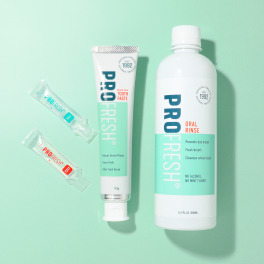 口臭ケアシステム
プロフレッシュ
オーラルリンス＆トゥースペーストセット