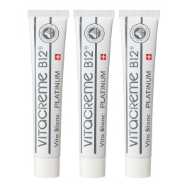 ビタクリーム　Ｂ１２ さらっとすべすべ！ みずみずしいツヤ美肌 ビタブラン　プラチナム ３本セット