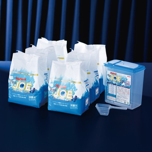 善玉バイオ洗剤 “ハイブリッド浄” 6袋セット ＜詰替用容器＆計量