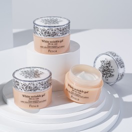 リニューアル前商品 ペスカ シワ改善・美白ケア・ 肌あれ防止の３つの薬用＆ １品８機能オールインワン 薬用リンクル ホワイトゲル－Ｎ ３個セット