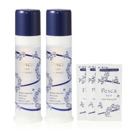 ペスカ ヘアスタイリングにも スキンケアにも使える！ クリア　スタイリング ジェル－ＥＸ 増量スペシャルセット