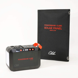 インベス ソーラーパネルもセット！ 軽量＆コンパクトな ポータブル電源 パワーバンクキューブ ＨＢＰ－８０Ｓ２１Ｗ