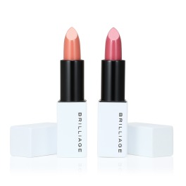 ブリリアージュ みずみずしいツヤ唇に アクトレスルージュ　ＵＶ ＜コーラルフラワー＆ワイルドチェリー＞ ２色セット