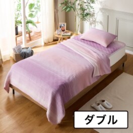 ｎｉｓｈｉｋａｗａ　西川 フワリーコットン カバーになる ６重ガーゼケット ＜ダブル＞