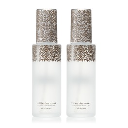 ヴァレ　ド　ローズ 水分と油分を補い保ち しっとり潤い肌へ導く！ リッチローション ２本セット