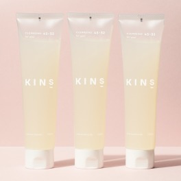 ＫＩＮＳ 美肌菌発想の しっとり美容液ジェル洗顔 クレンジングジェル ３本セット
