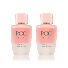 美容成分１００％ ハリツヤなめらか肌へ導く ＰＣＣ発酵プレミアム 美容オイルミルク・トリートメント ２本セット