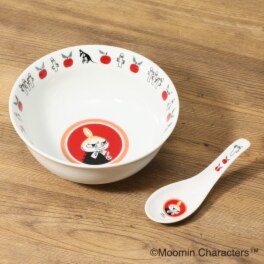 ムーミン 日本製 レンゲ付 ラーメンどんセット