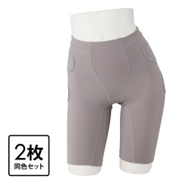 らくらく テーピングスパッツ Ｖサポートスパッツ 同色２枚セット