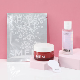ＭＥＭ ７種のハリ成分＆ ４種のオイルを厳選配合！ 溶け込むようになじむ しっとり軽やかな使用感 エンリッチ　クリーム 特別セット