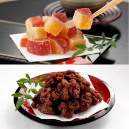 旭屋製菓 しっとり鳴門金時の いも甘納豆と くるみ甘納豆の２種セット