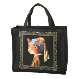 キャットアート スクエア Ａ４トートバッグ