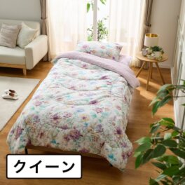 モリリン メルティーリッチダウン ほこりが出にくい 防ダニ・ウォッシャブル ふわもちケット ＜クイーン＞