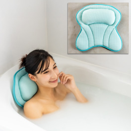 アイラブスパ 我が家のお風呂時間を ”スパタイム”へ 入浴中の首を休ませる お風呂専用の枕 スパピロー