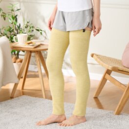 ミーテ シルク＆コットン使用 スーパーロング レッグカバー