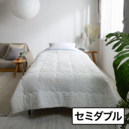 快眠博士 夏の夜を圧倒的に快適に！ Ｔｈｅ　ＩＣＥ　２７ 肌掛けふとん ＜セミダブル＞
