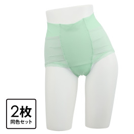 はくだけ整体 姿勢の専門家が開発！ 涼しく美しい姿勢を目指す 整体ショーツＮＥＷＤＲＹ 同色２枚セット