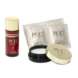 リニューアル前商品 ＰＣＣ プレミアムエッセンスＦＲ ２５ｍｌサイズ＆ ＰＣＣ発酵プレミアム リッチ美容クリーム １５ｇサイズ トライアルセット
