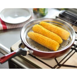 彩食庵 蓋付蒸し台 <24~26cm用>