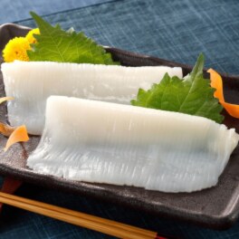 旨み濃厚！ 北海道噴火湾産 真いかそうめん