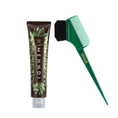 1回で染まる！ツヤ色！ ヘナ専門サロン開発 白髪染め メヘンディ