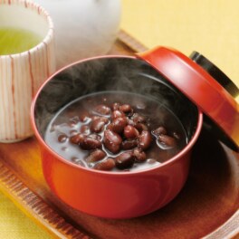 北海道十勝産小豆を使った 田舎風ぜんざい