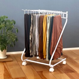 bwsSELECTION スラックスハンガー 10本掛け