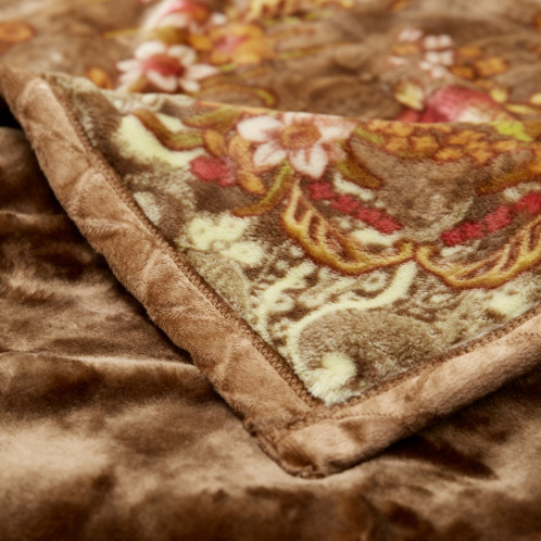 モリリン 凄暖 アルミ蒸着蓄熱シート入り ふっくらやわらか贅沢毛布