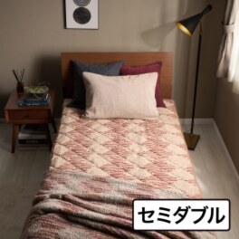 nishikawa 軽くてふわふわ! 抗菌・消臭・蓄熱 もこもふ敷きパッド <セミダブル>