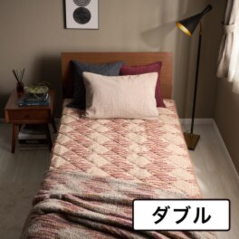 nishikawa 軽くてふわふわ! 抗菌・消臭・蓄熱 もこもふ敷きパッド <ダブル>