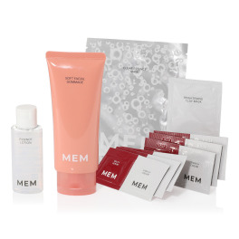 ＭＥＭ ソフト　フェイシャル ゴマージュ トラベルセット