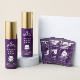 ディーザ 注目の先端ハリツヤ成分 デアザフラビン配合！ （エチルメチル ピリミドキノリンジオン） ポジティブポリッシュ ブースト ２本特別セット
