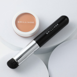ブリリアージュ 色ムラをカバーしながら 血色感を演出 カモフラージュ コンシーラーチーク＆ ワイドフィンガーブラシ