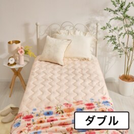 モリリン トリプルリッチ リバーシブル 凄暖敷きパッド ＜ダブル＞