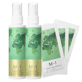 毛髪研究をもとに開発 育毛、薄毛、脱毛の予防！ Ｍ－１育毛ローションＳ ２本特別セット