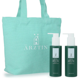 エルツティン 韓国大手美容サロン発 美容ピーリングケア ジェルから濃密泡に変化！ バブルスキンピールジェル ２本 トートバッグ付セット