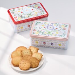 バターが決め手！ フランス焼き菓子 クッキーアソート ギフト缶
