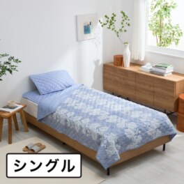 モリリン 抜群のひんやり感！ 柔らかな手触り デオコールド 消臭・防ダニ リバーシブルケット ＜シングル＞