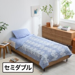 モリリン 抜群のひんやり感！ 柔らかな手触り デオコールド 消臭・防ダニ リバーシブルケット ＜セミダブル＞