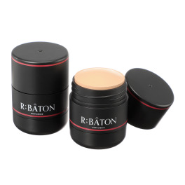 アールバトン メイク効果でフラットで 自然な若見えハリ肌演出 便利なスティックタイプ！ ストレッチパテファンデＣ ＜カバレッジタイプ＞ ２個セット