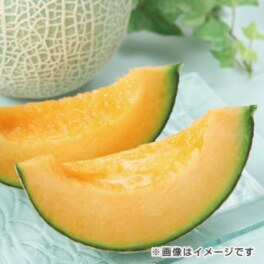 甘く瑞々しい味わい プレミアム クインシーメロン