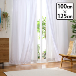 エコファイン カーテンに取り付けるだけ 遮熱・ＵＶカット・遮像 をプラス！ カーテンライナー２枚組 ＜１００×１２５ｃｍ＞