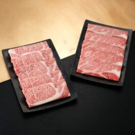 老舗肉問屋ニイチク 厳選まつなが牛 ローススライス （リブロース＆肩ロース）