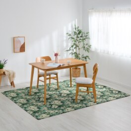 ゴブラン織 はっ水加工 アートタッチ　ロータス カーペット ＜１９０×２４０ｃｍ＞
