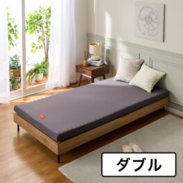 ｎｉｓｈｉｋａｗａ 仰向き寝も横向き寝も楽！ 特殊ウェーブ設計 バイオウェーブマットレス ＜ダブル＞