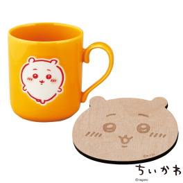 ちいかわ むちゃかわ コースター付 日本製マグカップ